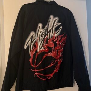 Air Jordan x Travis Scott Woven Jacket 'Black'